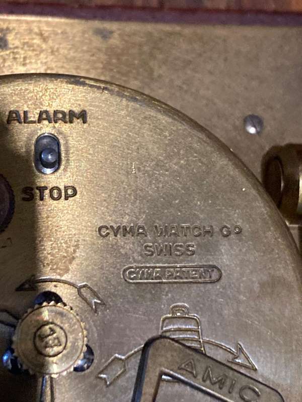 Pair of Vintage Cyma Travelclocks ( working)