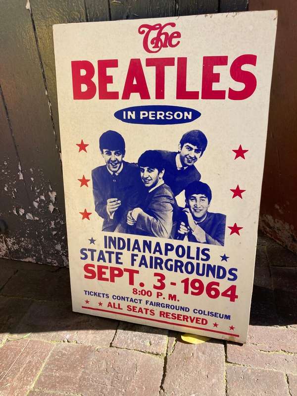 Collection of 3 Pop Concert Posters. ( 55 x35 cm , Blocked)