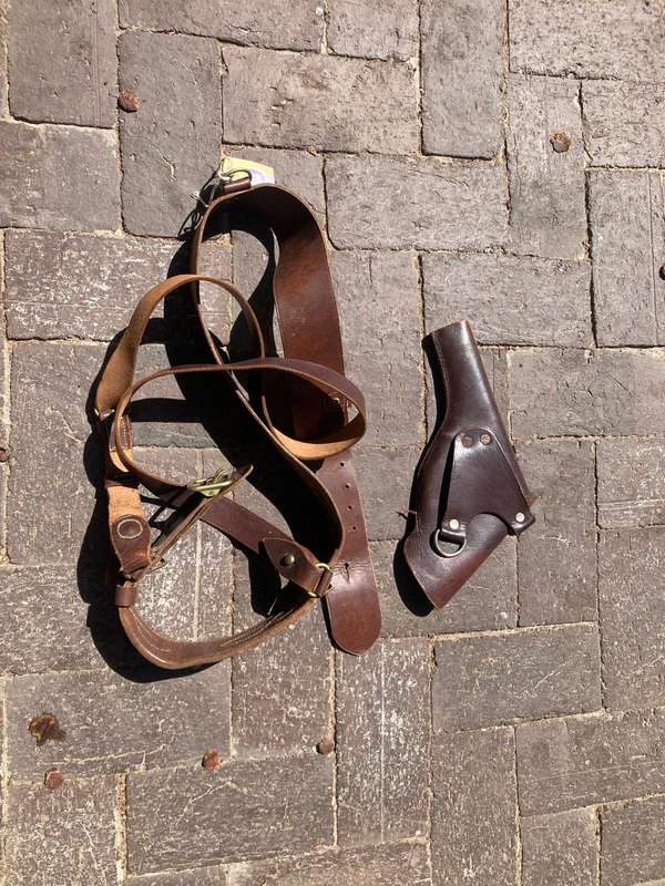 Sam Brown Belt and Holster