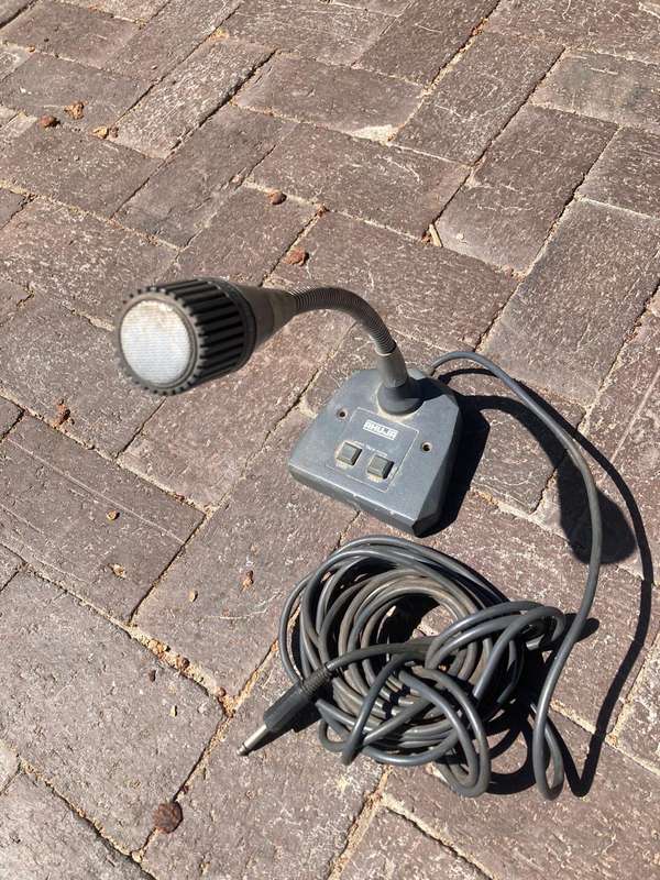 Vintage Ahuja Microphone