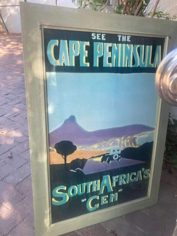 Rare Cape Peninsula Advertising Poster( 70 x 97 cm )