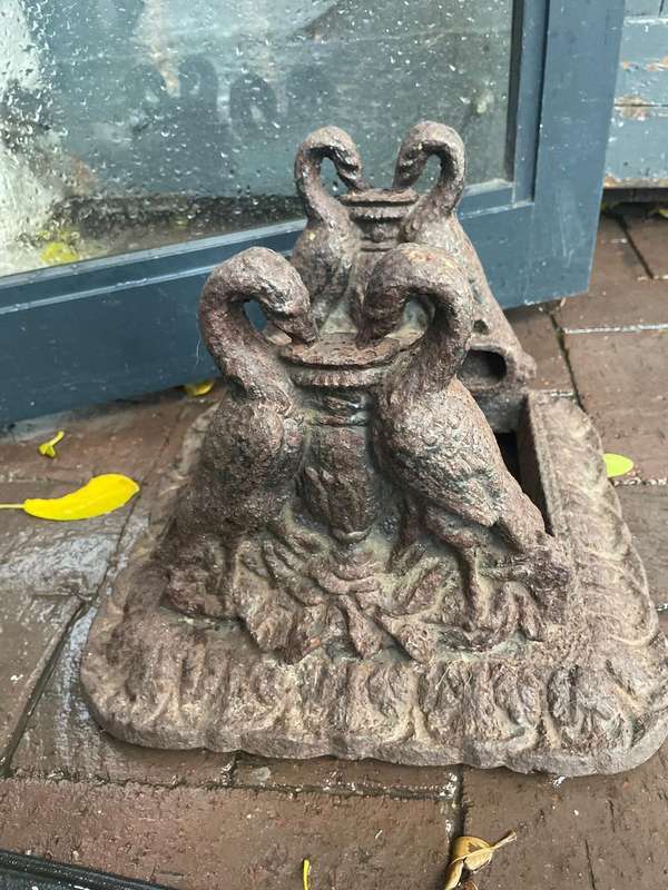 Victorian Cast Iron Bootscraper