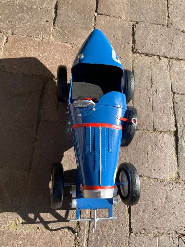 Vintage Tinplate Racecar ( 38 cm )