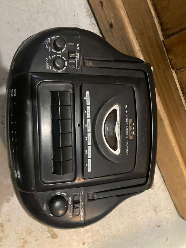 Vintage Orient Star Portable TV/ Radio/ Tape Deck