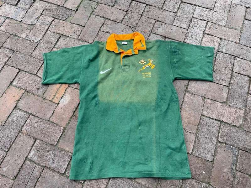 Rugby: Spring Playets Match Jersey: James Smal