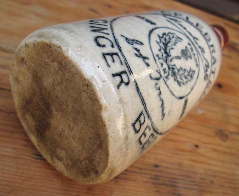 MARSHALL BROS CAPE TOWN GINGER BEER BOTTLE
