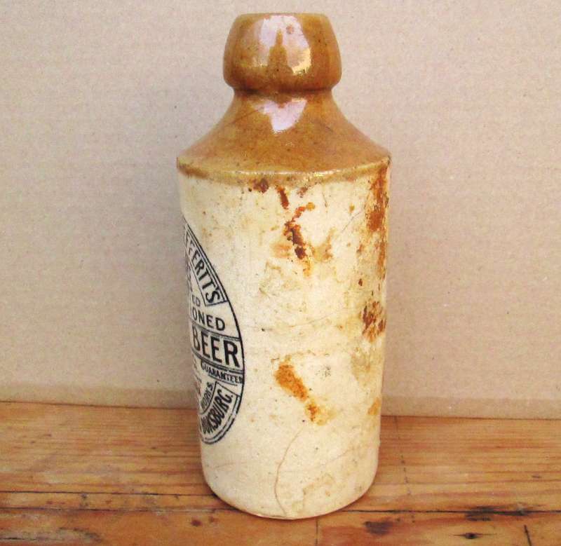 GOLDBERG & ZEFFERTTS JHB & BOKSBURG GINGER BEER BOTTLE