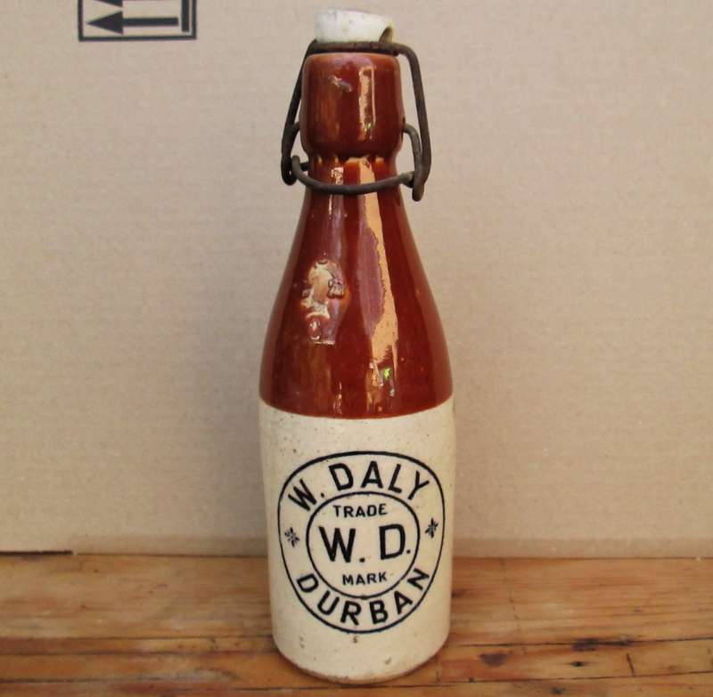 W. DALY DURBAN GINGER BEER BOTTLE