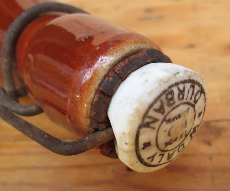 W. DALY DURBAN GINGER BEER BOTTLE