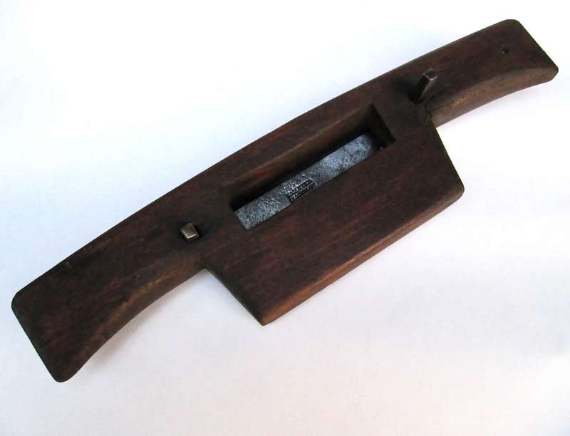 LARGE WOODEN SPOKE SHAVE PLANE