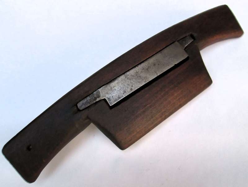 LARGE WOODEN SPOKE SHAVE PLANE