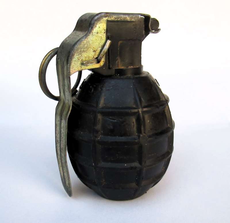 M75 YUGOSAVAIN DE-ACTIVATED/DUMMY HAND GRENADE