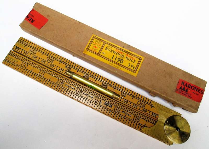 RABONE No.1190 BOXWOOD 3FT RULE