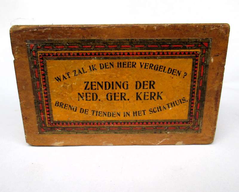 ZENDING DER NED. GER. KERK MONEY BOX