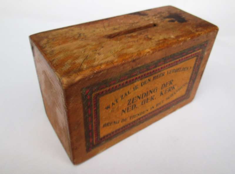 ZENDING DER NED. GER. KERK MONEY BOX