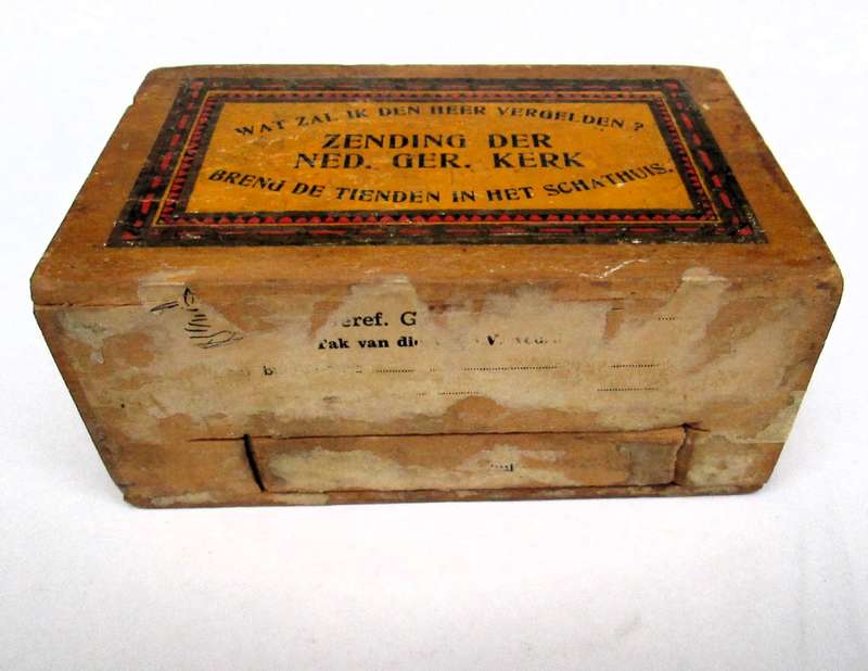 ZENDING DER NED. GER. KERK MONEY BOX