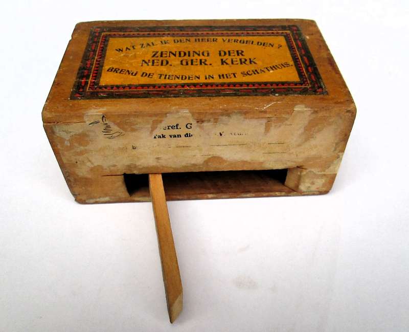 ZENDING DER NED. GER. KERK MONEY BOX