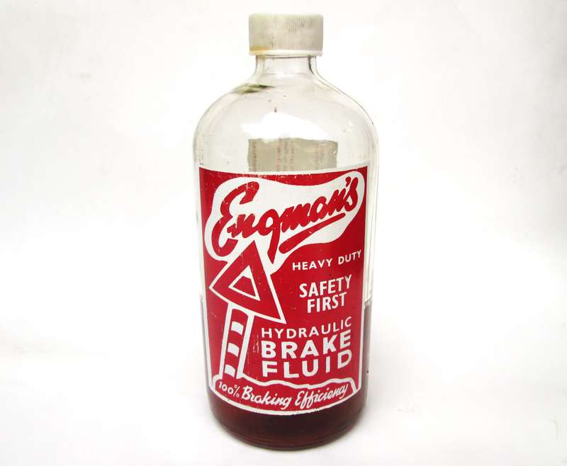 ENGMAN'S BRAKE FLUID BOTTLE