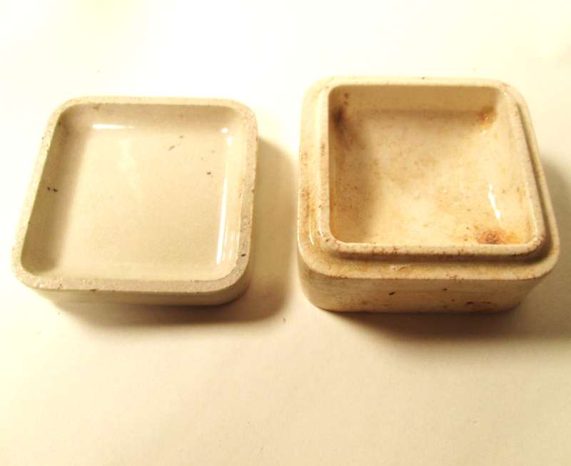 WHITE ROSE PASTE TOOTH PASTE POT AND LID