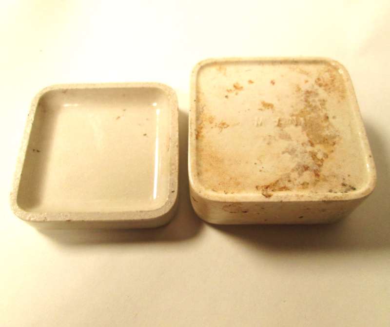 WHITE ROSE PASTE TOOTH PASTE POT AND LID