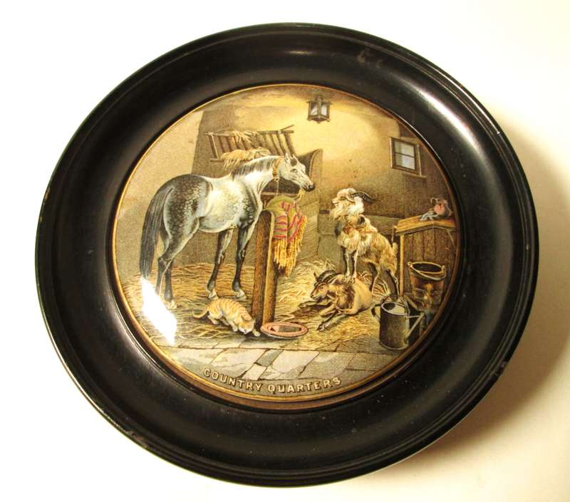 COUNTRY QUARTERS PRATTWARE LID