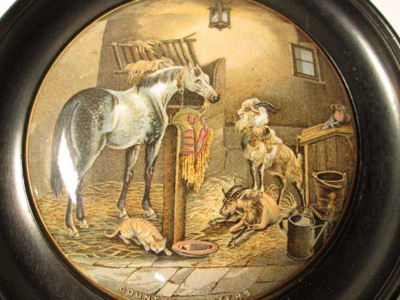 COUNTRY QUARTERS PRATTWARE LID