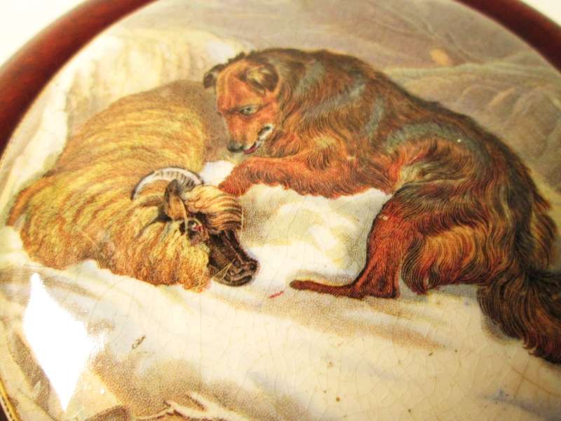 THE SNOW DRIFT PRATTWARE LID