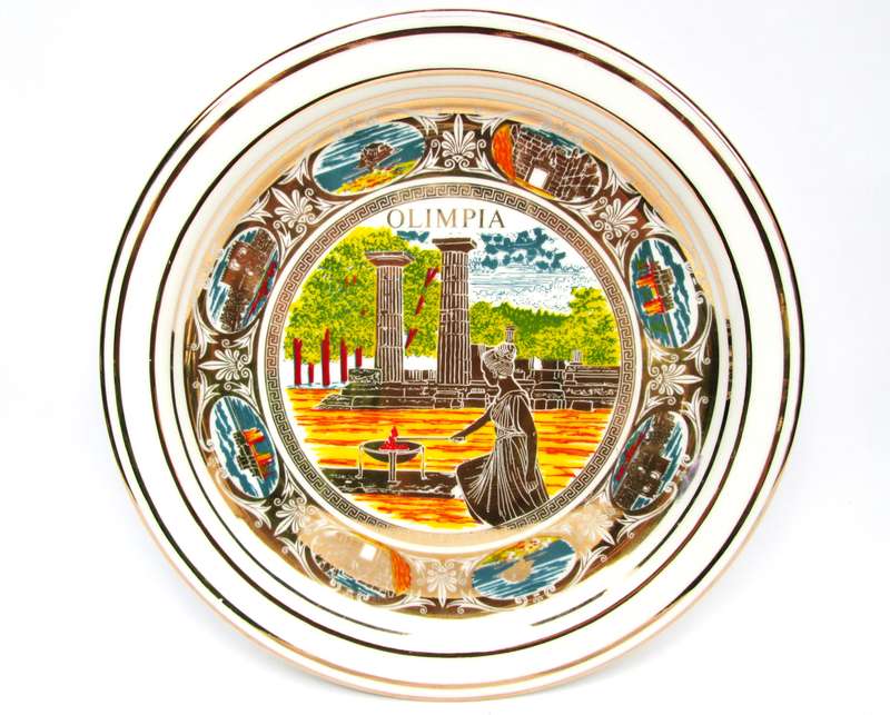 OLIMPIA GREEK PLATE