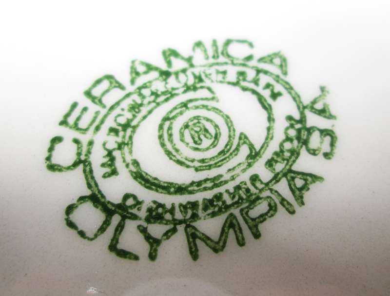 OLIMPIA GREEK PLATE