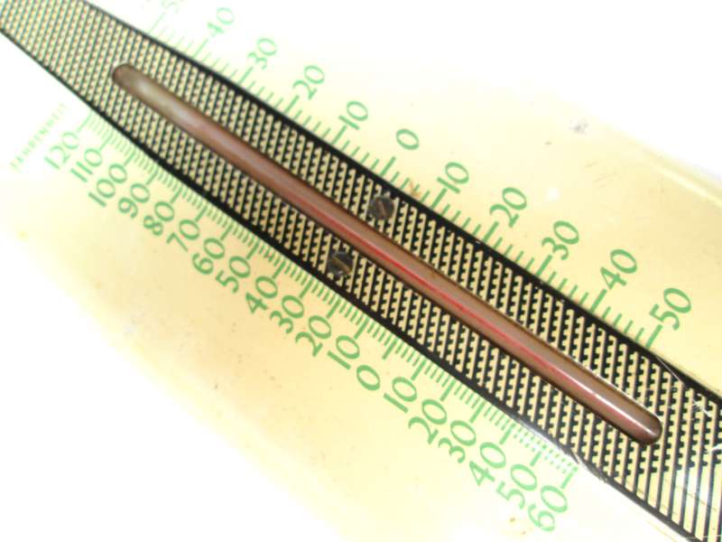 NICHOLSON FILE ADVERTISING THERMOMETER