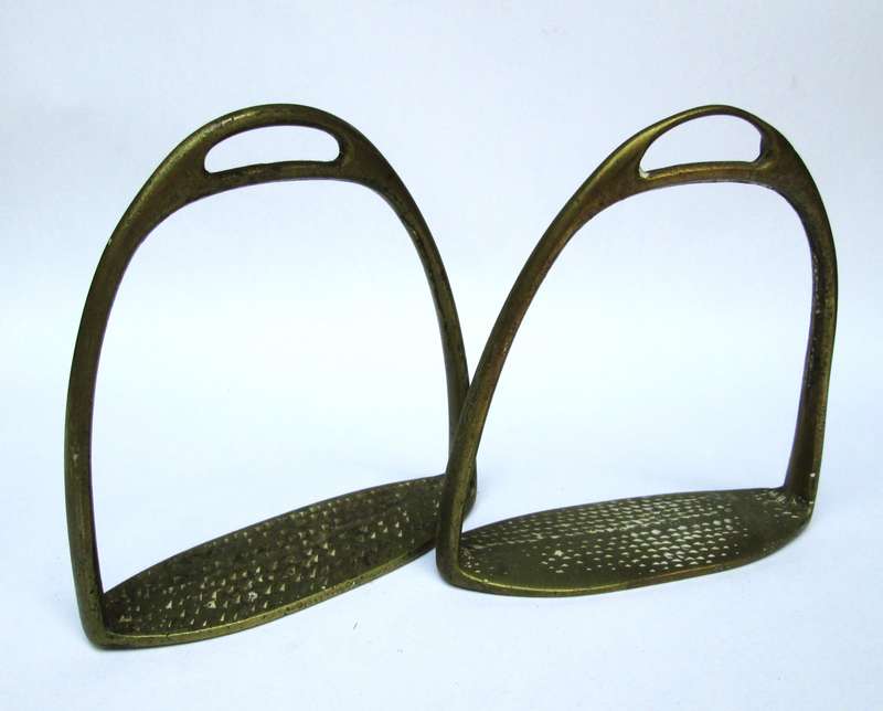BRASS STIRRUPS