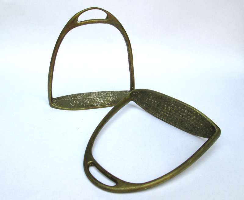 BRASS STIRRUPS