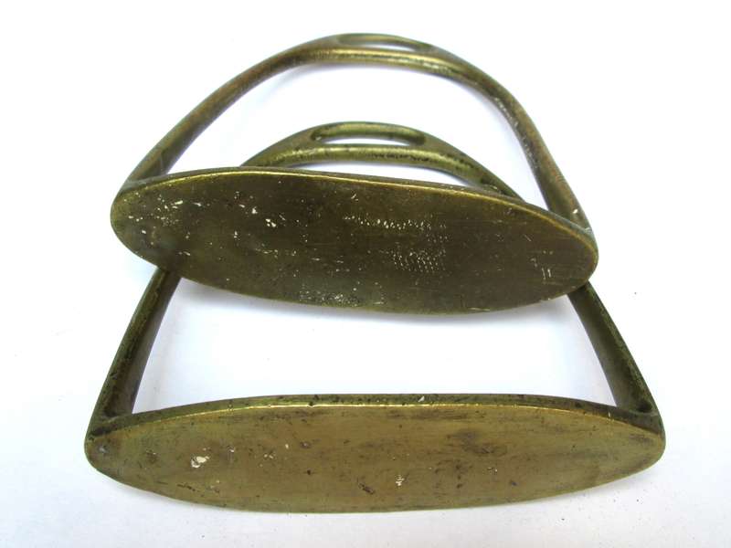 BRASS STIRRUPS