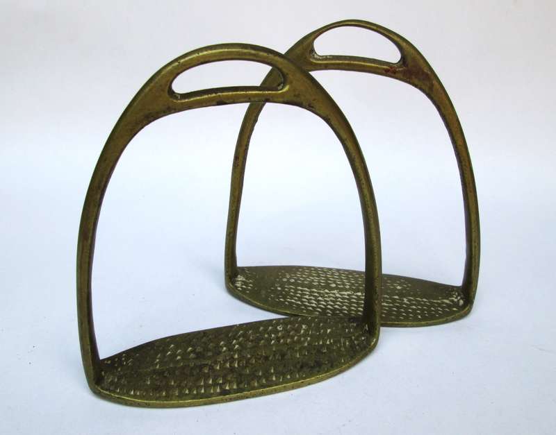 BRASS STIRRUPS