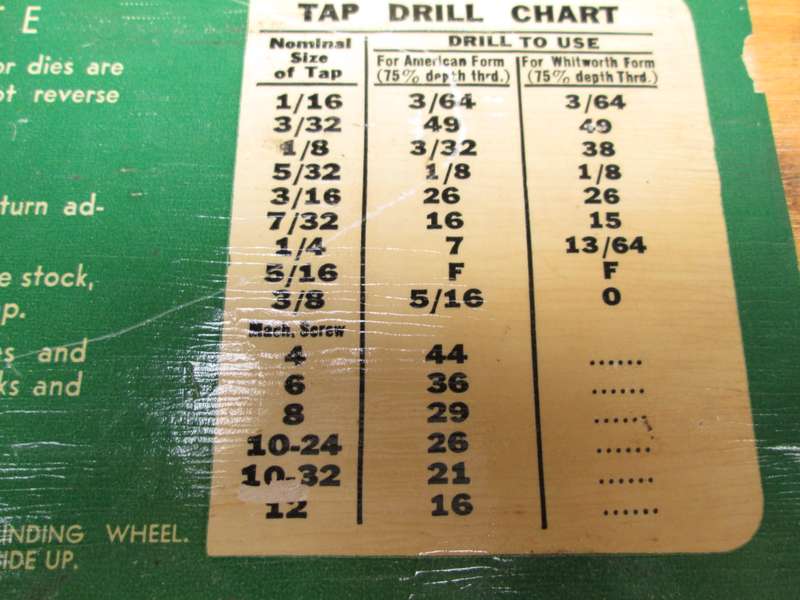 TAP AND DIE SET