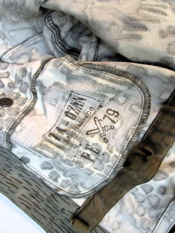 EAST GERMAN LINE PATERN CAMO JACET