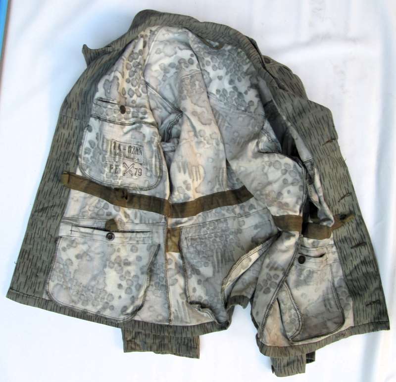 EAST GERMAN LINE PATERN CAMO JACET