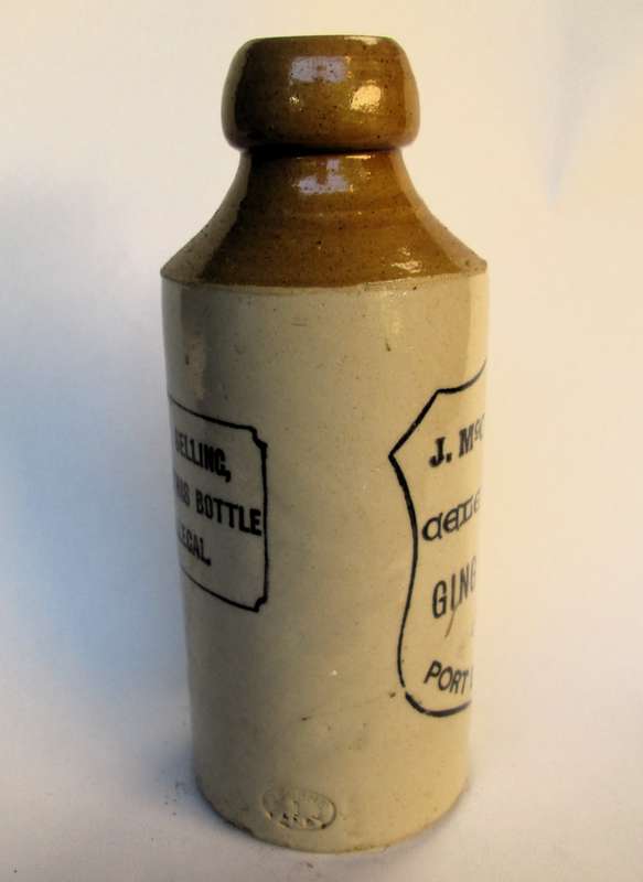 J. Mc GREGOR'S PORT ELIZABETH GINGER BEER BOTTLE