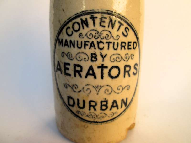 AERATORS DURBAN GINGER BEER BOTTLE