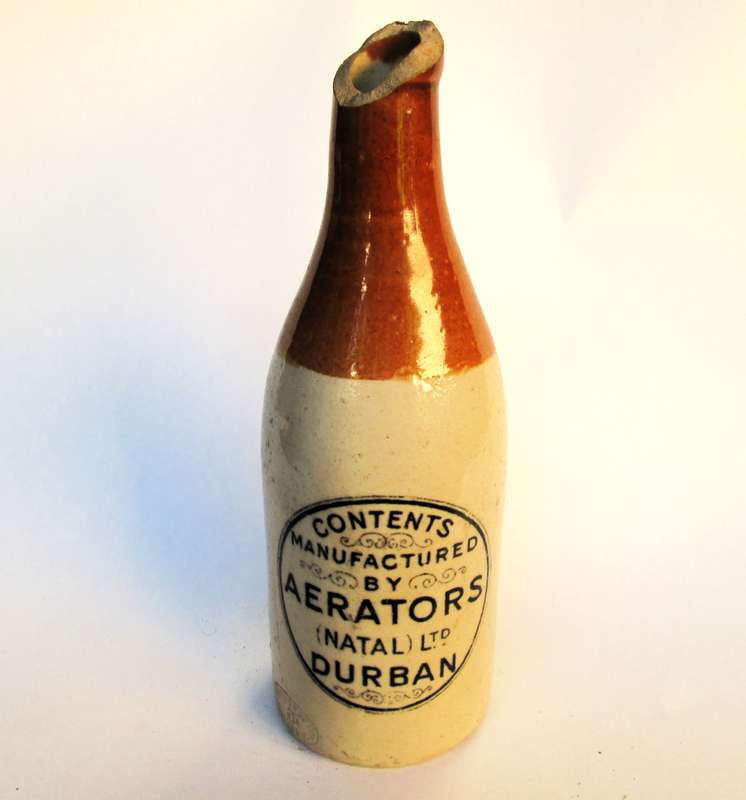 AERATORS NATAL  DURBAN GINGER BEER BOTTLE