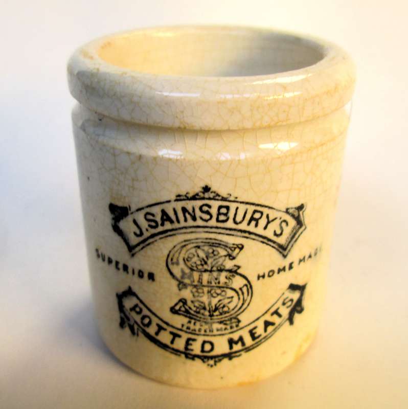 J. SAINSBURY'S POTTED MEATS POT