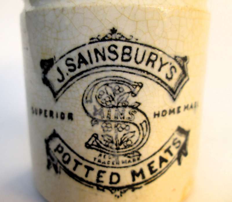 J. SAINSBURY'S POTTED MEATS POT