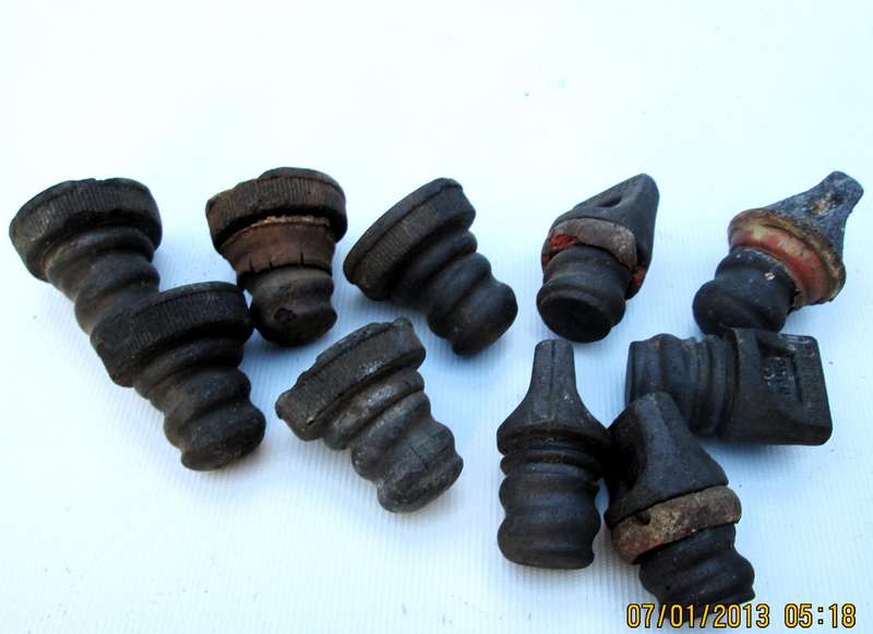 ANTIQUE BEER BOTTLE STOPPERS