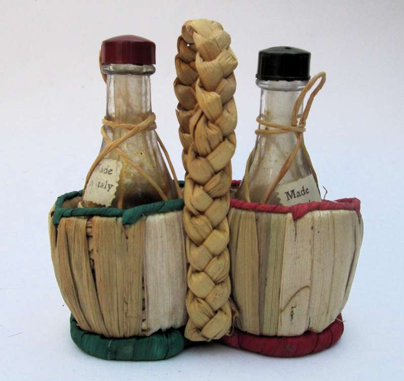 MINIATURE/SAMPLE SALT AND PEPPER  BOTTLES