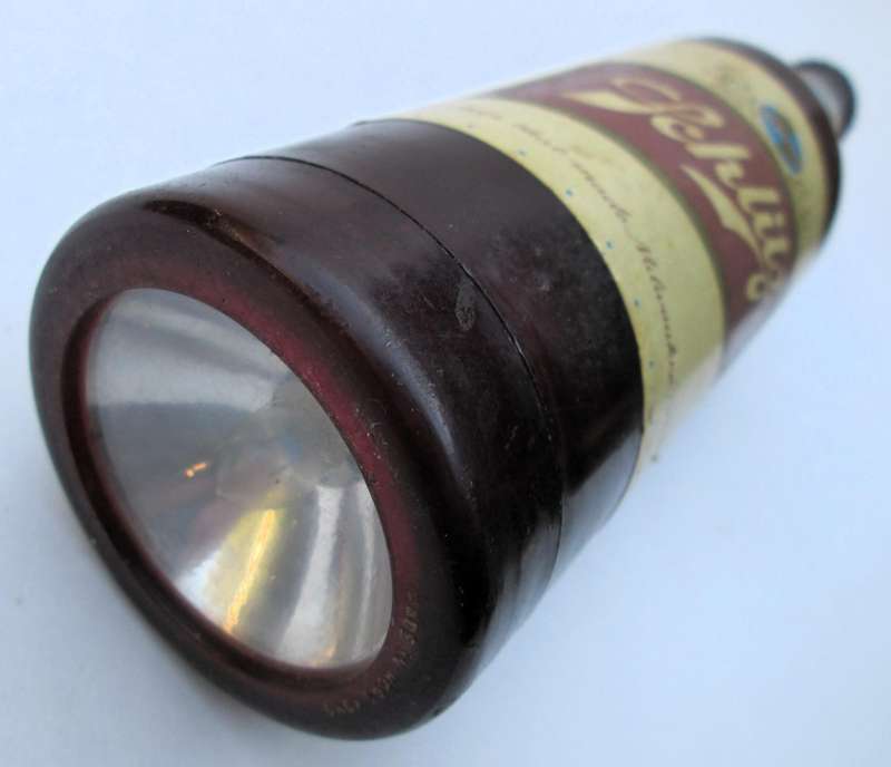 VINTAGE SCHLITZ BEER BOTTLE TORCH