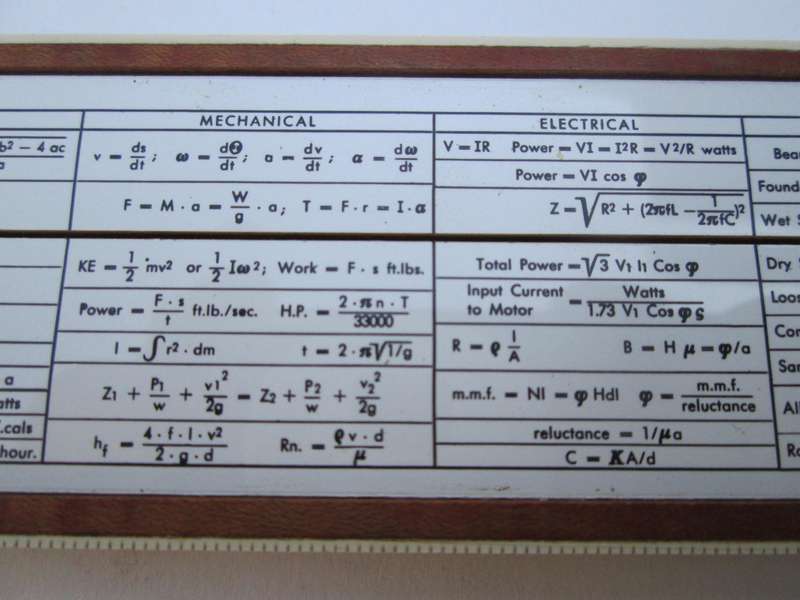FABER-CASTELL SLIDING RULE