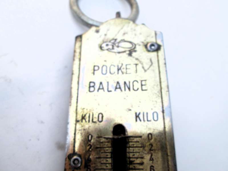 POCKET BALANCE WEIGHING SCALE