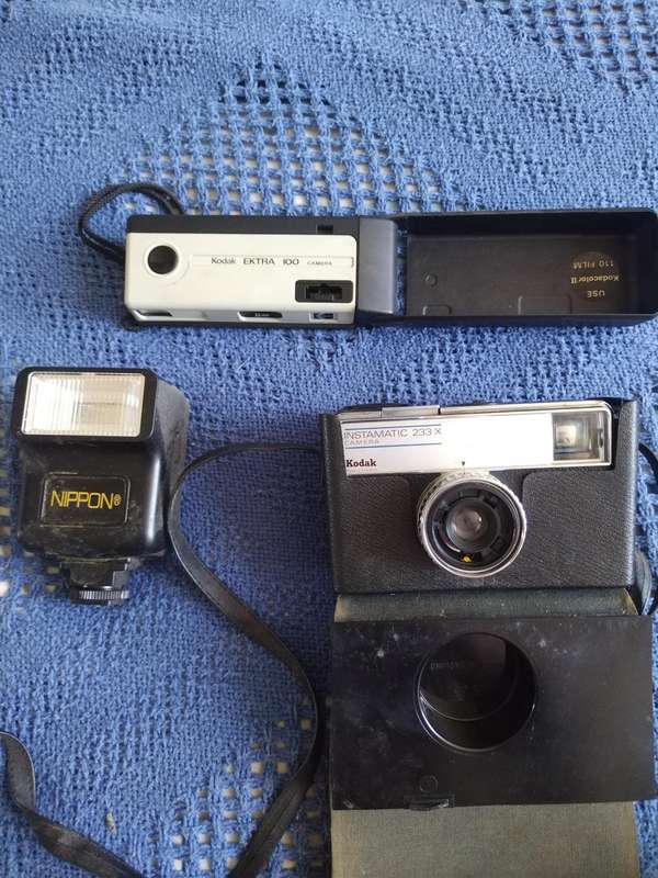 Job lot cameras vintage and modern