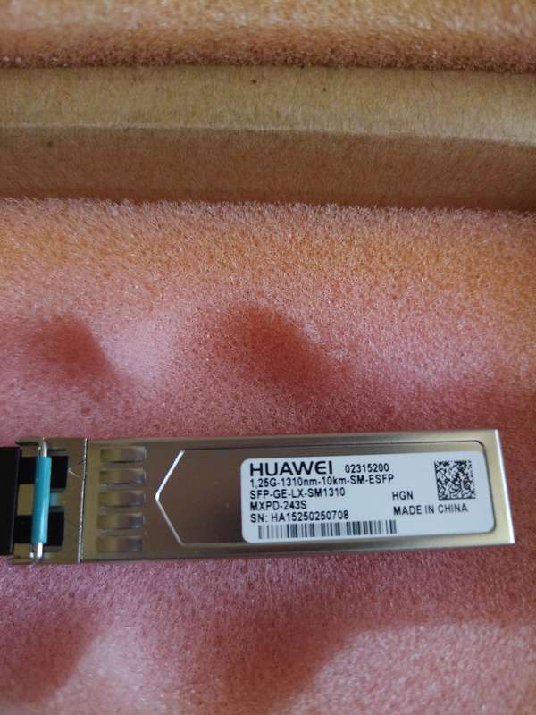 Huawei Optical Transceiver SFP-GE-LX-SM1310 Brand new bid for all 5 listing has been fixed