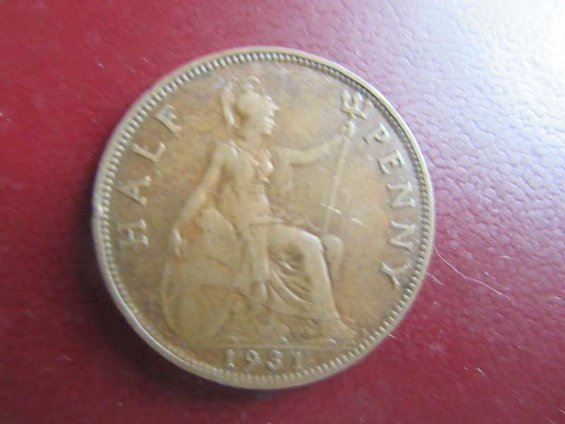 UK - HALF PENNY1931 - AS8